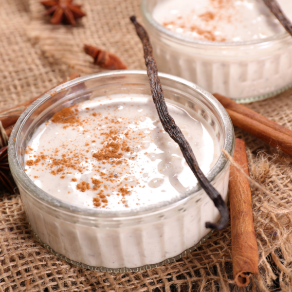 Riz au lait à la vanille de Tahiti